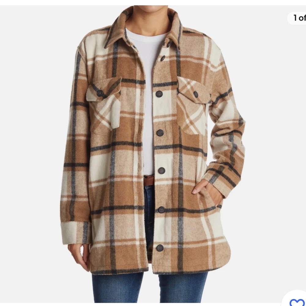 Thread & Supply Shirt Jacket, Size Medium, Excellent condition